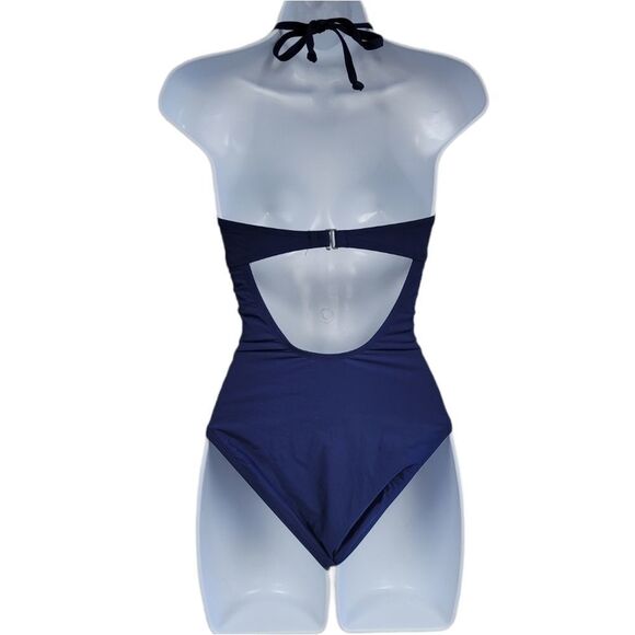 Nwot Splendid Front tie Key hole onepiece swimwear - Picture 5 of 7